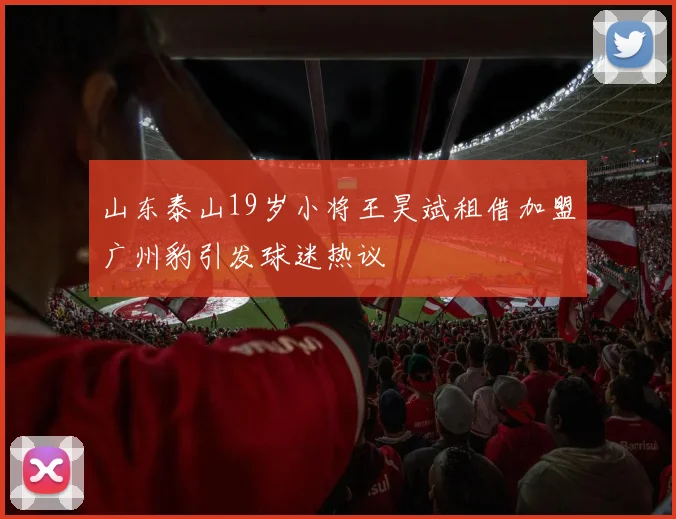 山东泰山19岁小将王昊斌租借加盟广州豹引发球迷热议